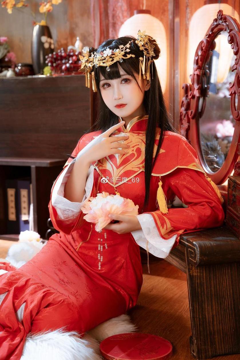 三度69微博风见周cosplay套图，海报级别的燃爆