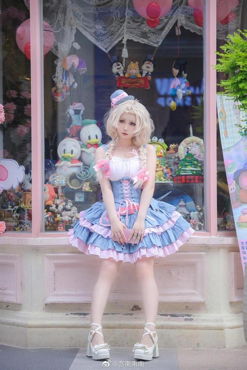 亦南南南高清无水印，魔法少女cosplay照片曝光