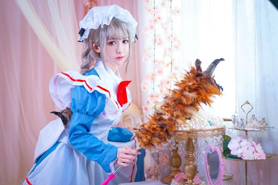 鳗鱼霏儿写真图片：散发出优雅气息的cosplay作品，不看后悔