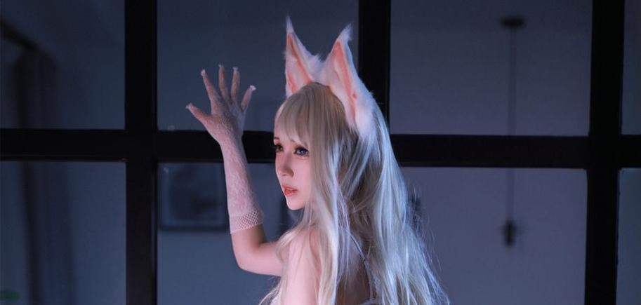 黑白御猫cosplay图片：灵动美感，图包收藏必备